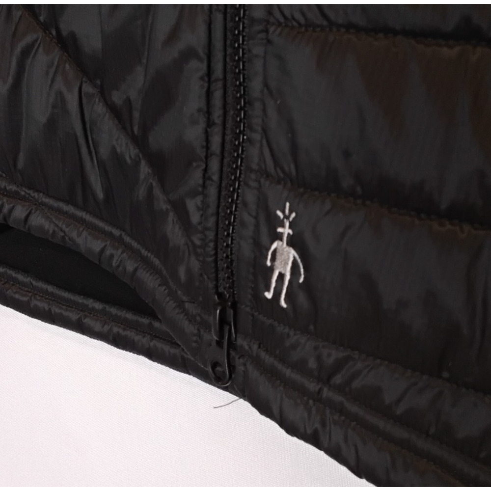 Smartwool Women's Smartloft Puffer Skirt Women's L Black Mini Merino Wool #J5885 - Picture 4 of 10